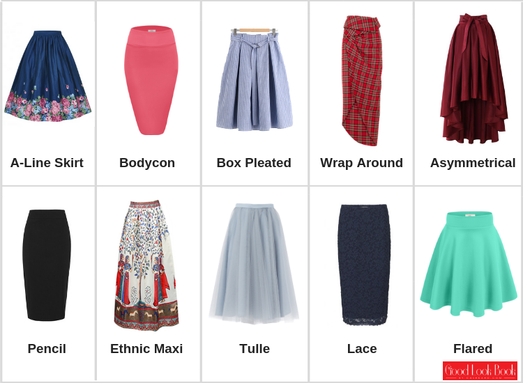 Fashion Glossary: Types of Skirts