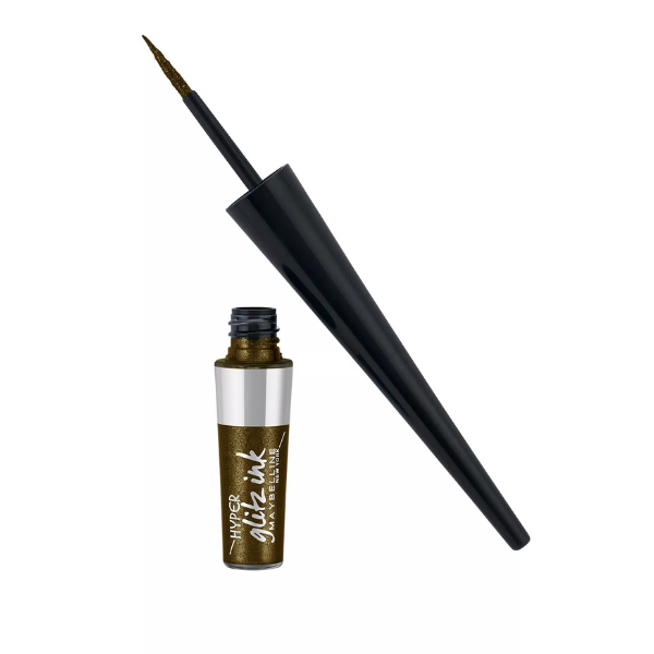 Maybelline Hyper Ink Glitz Eye Liner Review Golden