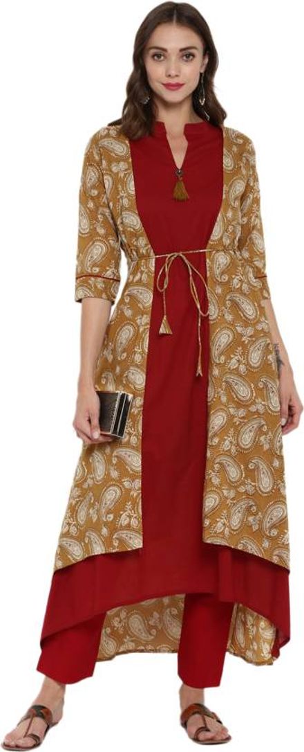 kurtis with long jackets