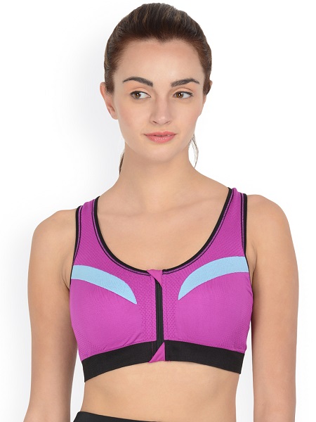 Front-Open Sports Bra