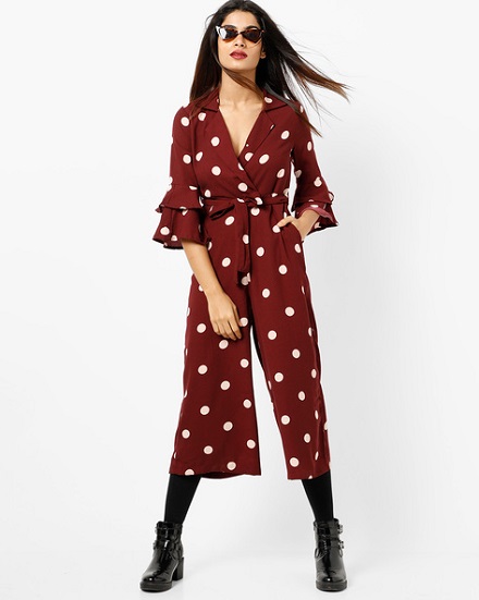 Polka-Dot Jumpsuit