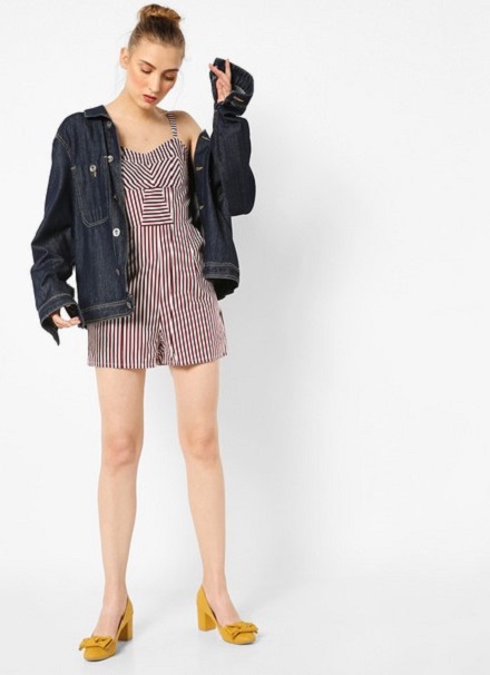 Paneled Playsuit