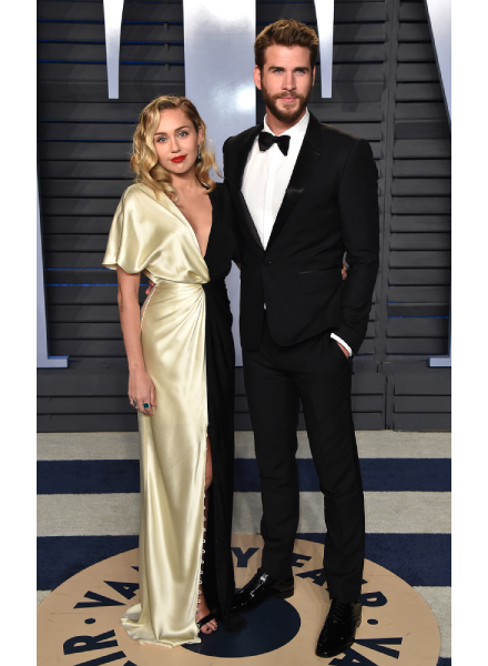 Mylie Cyrus and Liam Hemsworth