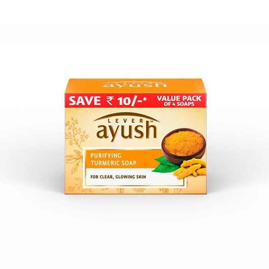 Sabão de Cúrcuma Purificante Ayush