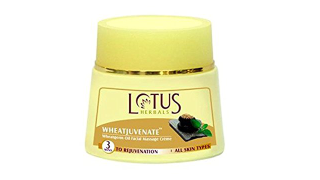 Lotus Herbals Wheatjuvenate Wheatgerm Oil Facial Massage Cream