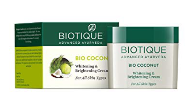 Biotique Botanicals Bio Coconut Whitening & Brightening Cream