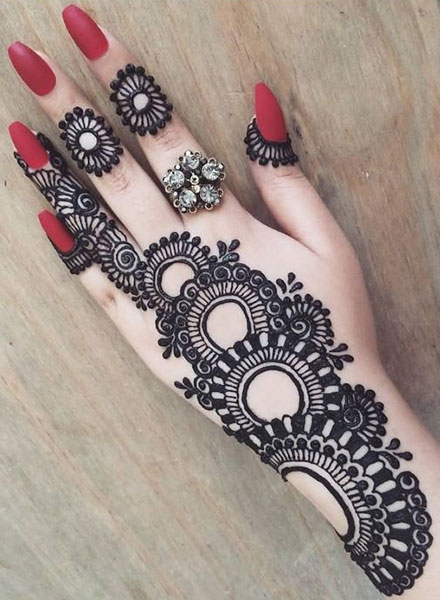 10 Simple  and Easy  Arabic  Mehndi  Design  Images Best 