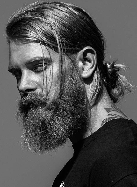 Inspirational Ideas On Hair And Full Beard Styles Combinations