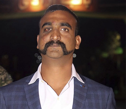 The Abhinandan Style beard