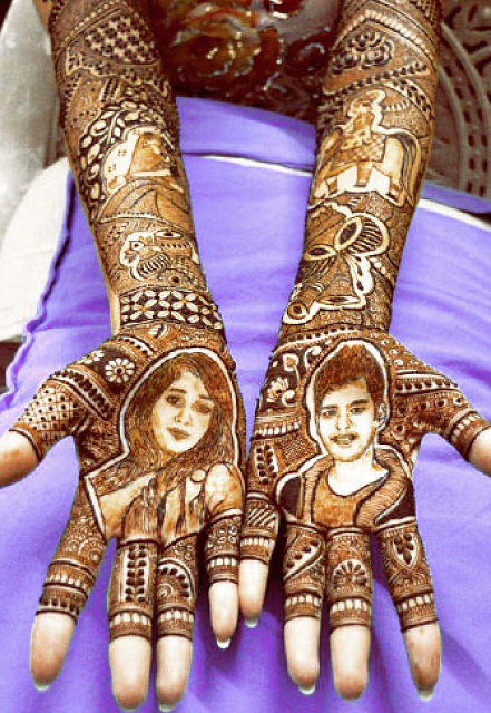 Mehndi designs by Deepika