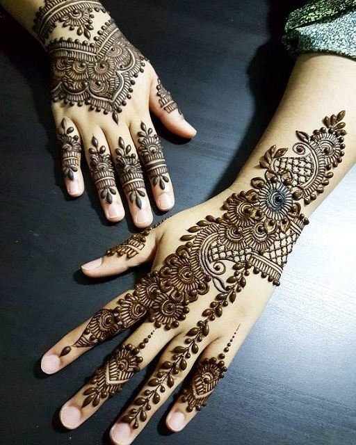 Simple bridal mehndi... - Simple bridal mehndi designs